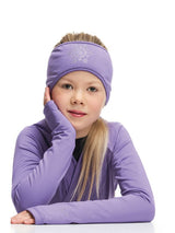 IceFlex Sasha Fleece Stirnband mit Eiskristallstern