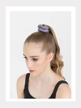 Stoff-Haargummi - Metallic Scrunchie