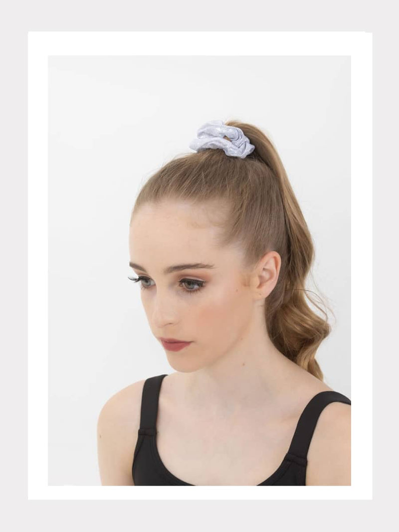 Stoff-Haargummi - Metallic Scrunchie