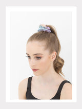 Stoff-Haargummi - Metallic Scrunchie